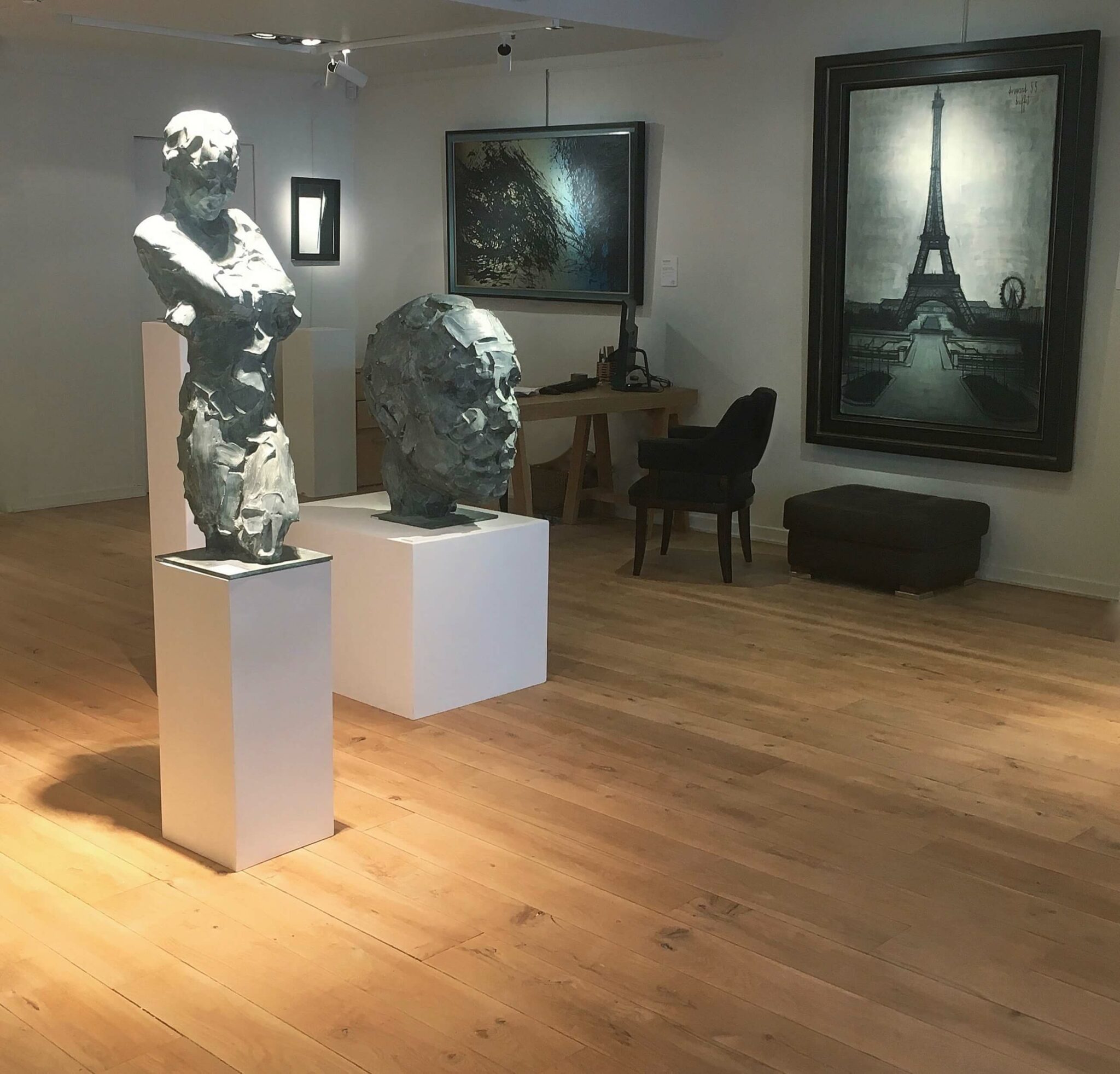 025_galerie Hurtebize artiste catherine thiry- bernard buffet- hans hartung- Cannes -cote d_azur-France catherine thiry